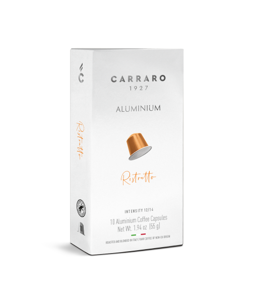 Cafe Capsula Nespresso Carraro Ristretto 55g (Importado Italia)