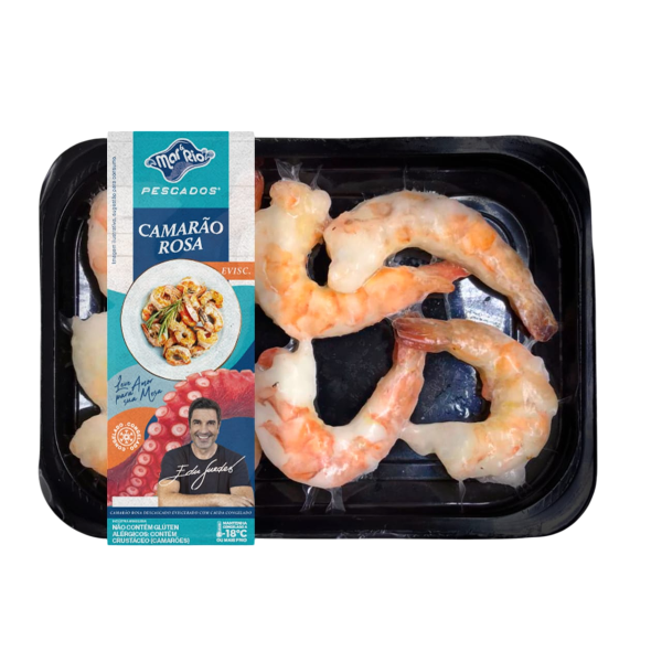 Camarao Rosa Descascado Com Cauda Mar e Rio 200g