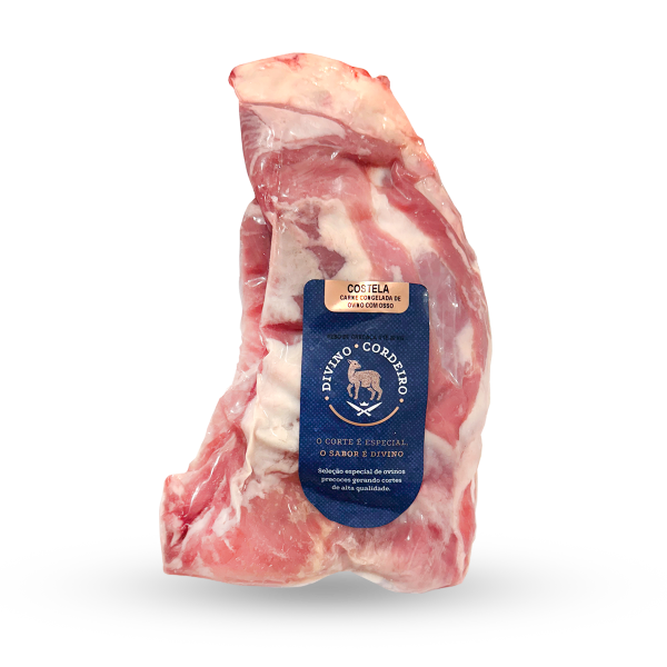 Carne de Ovelha - Costela c/ Vazio Congelada Divino Cordeiro Kg