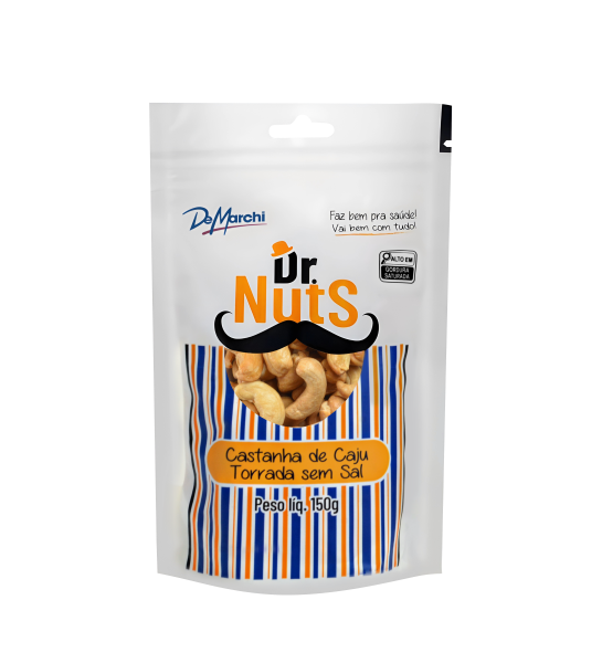Castanha De Caju Torrada Sem Sal Dr Nuts 150g