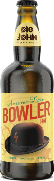 Cerveja Big John American Lager Hat500ml