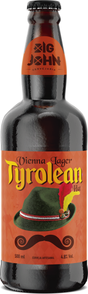 Cerveja Big John Tyrolean Viena Lager 500ml