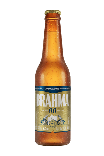Cerveja Brahma Zero Álcool Long Neck 355ml