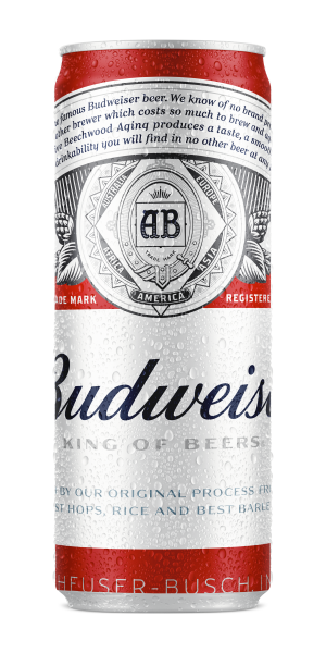 Cerveja Budweiser Lata Sleek 350ml