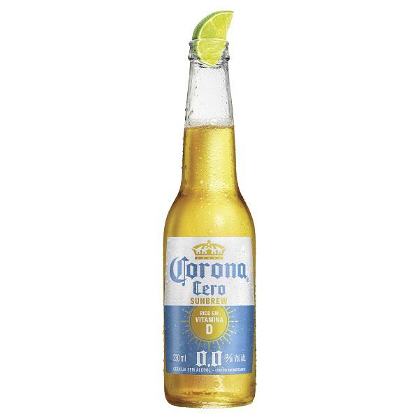 Cerveja Corona Cero Long Neck 330ml (Zero Álcool)
