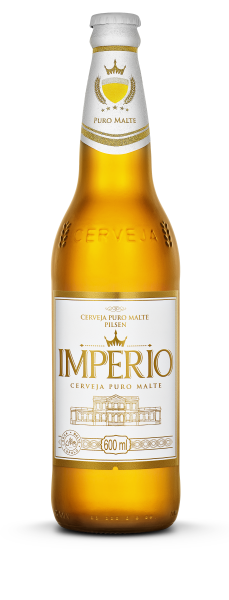 Cerveja Imperio Gold 600ml Descartavel