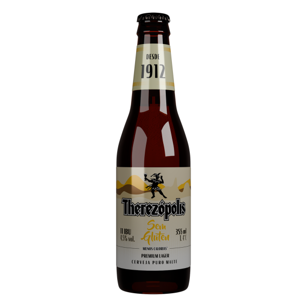 Cerveja Lager Puro Malte Sem Glúten Therezópolis 355ml