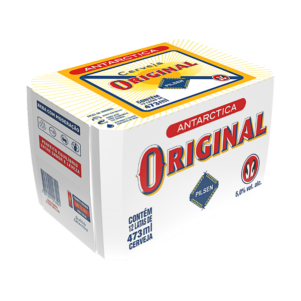 Cerveja Original Latão 473ml Pack c/12 Unds