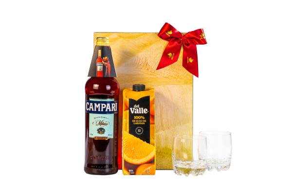Cesta Natal Brasão - Drink Campari