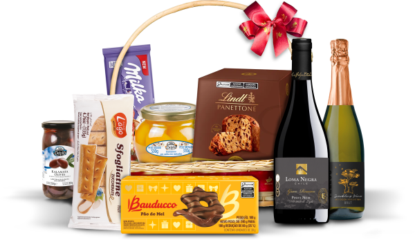 Cesta Natal Brasão - Gran Natale