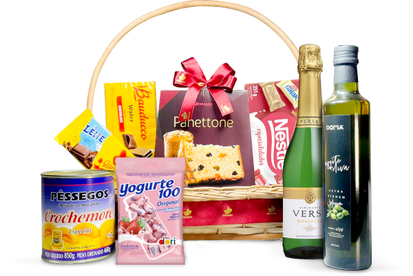 Cesta Natal Brasão - Sabores De Natal