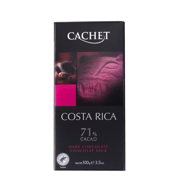 Chocolate 71% Cacau Costa Rica Cachet 100g