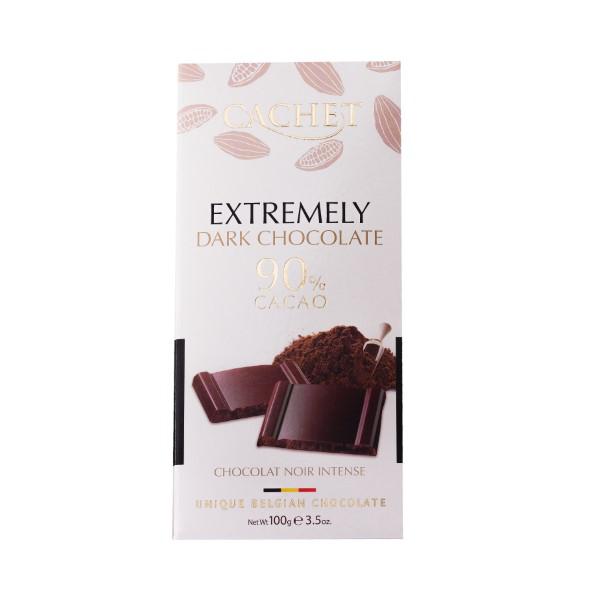 Chocolate 90% Cacau Cachet 100g