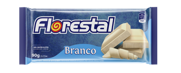 Chocolate Barra Florestal Branco 80g