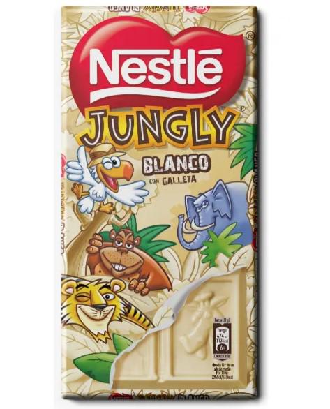 Chocolate Barra Nestle Jungly Branco 125g (Importação Brasão)