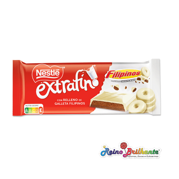 Chocolate Barra Nestle Jungly Extrafino Biscoitos Filipinos 83g (Importação Brasão)