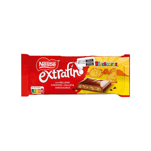 Chocolate Nestlé Barra Ao Leite Dinossauro Recheado 84g (Importação Brasão)