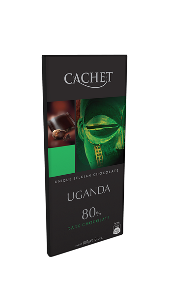 Chocolate Uganda 80% Cacau Cahet 100g