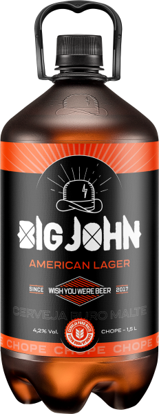 Chopp Big John American Lager 1,5lt