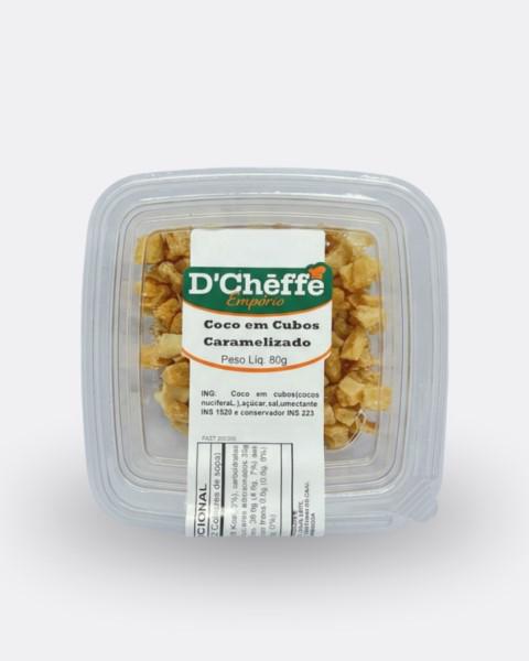 Coco Cubos Caramelizado Dcheffe 80g