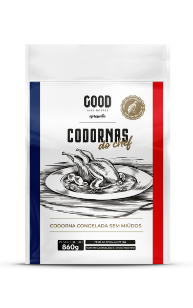 Codorna Good Do Chef Congelada 860g