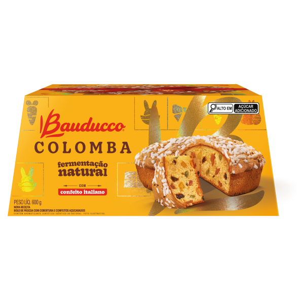 Colomba Pascal Bauducco Frutas 600g