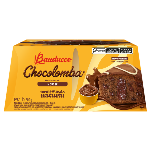 Colomba Pascal Bauducco Mousse 500g