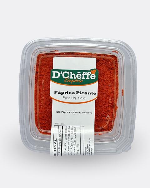 Condimento De Paprica Picante Dcheffe 120g