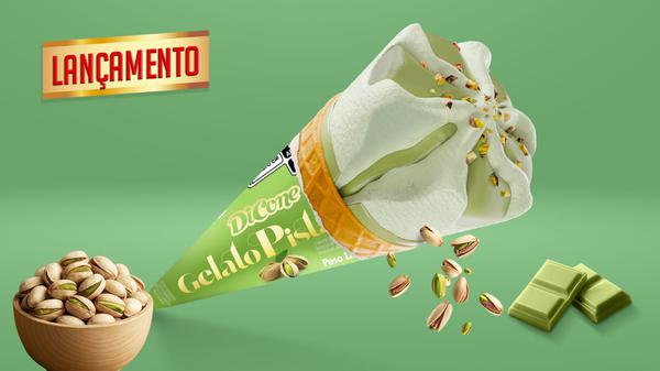 Cone Gelato Pistache Dielo 75g