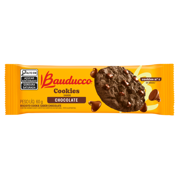 Cookies Bauducco Chocolate 60g