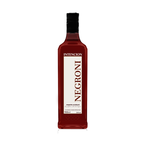 Coquetel Alcoólico Negroni Intencion 900ml