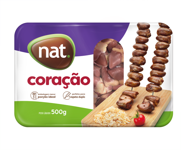Coração De Frango Nat 500g