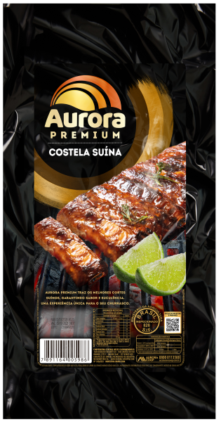 Costela Suína Barbecue Aurora Premium Kg