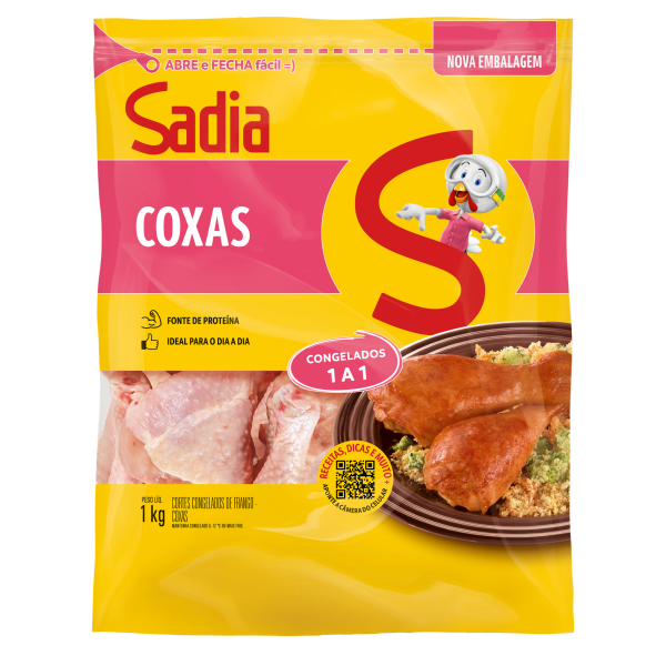 Coxa De Frango Sadia Pacote Iqf 1kg