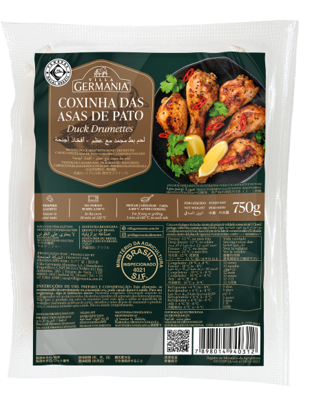 Coxinha Da Asa De Pato Villa Germania 750g