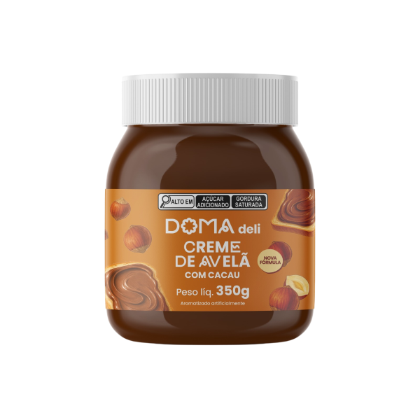 Creme De Avelã com Cacau Doma 350g