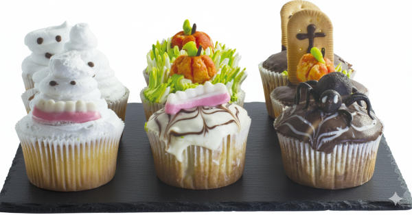 Cupcake Halloween Brasão Kg