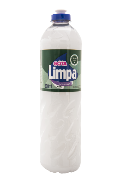 Detergente Liq Gota Limpa Coco 500ml