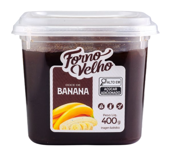 Doce De Frutas Forno Velho Banana 400g