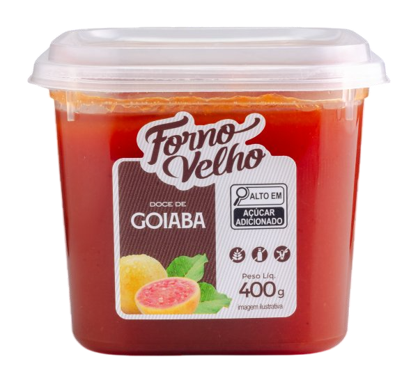 Doce De Frutas Forno Velho Goiaba 400g