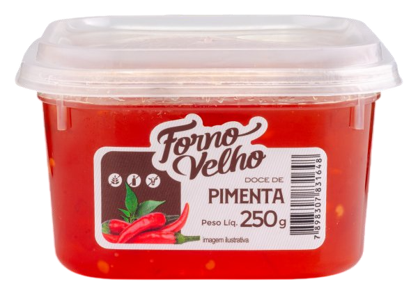 Doce De Frutas Forno Velho Pimenta 250g