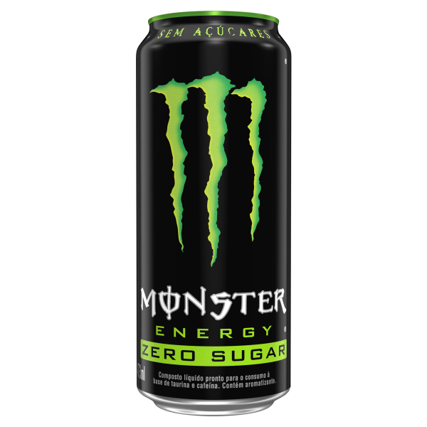 Energético Monster Energy Green Zero Açúcar 473ml