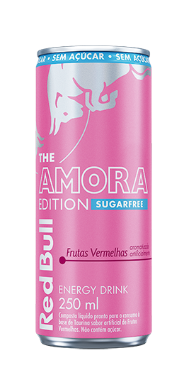 Energetico Red Bull Sugar Free Frut Vermelhas 250ml