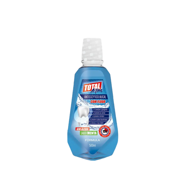 Enxaguante Bucal Total Action Hortelã 500ml