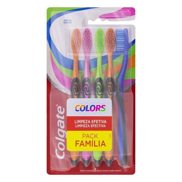 Escova Dental Colors Colgate 5x