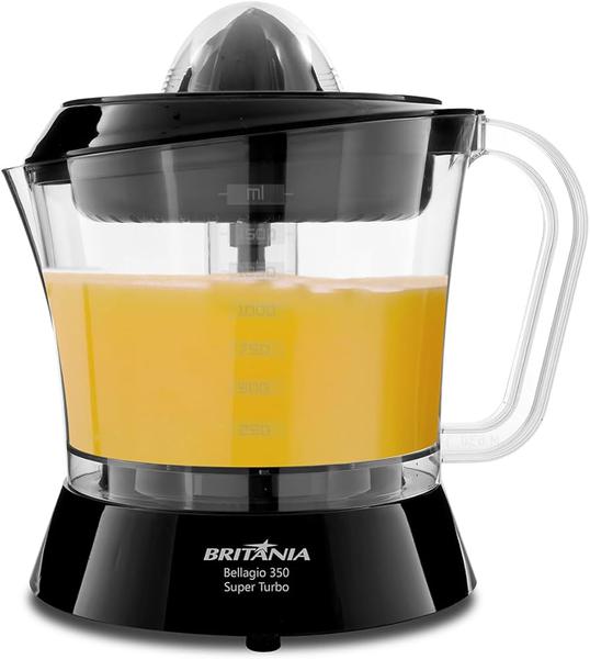 Espremedor Frutas Britania Bellagio Super Turbo 350