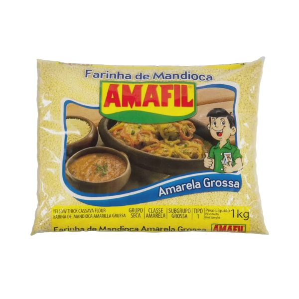 Farinha De Mandioca Amafil Ouro 1kg