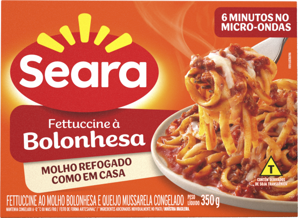 Fettucine Seara Bolonhesa 350g