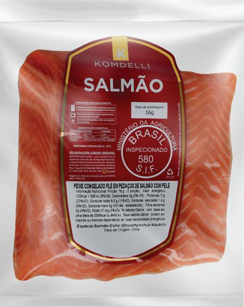 Filé Salmão Coho Komdelli 500/1000 Kg