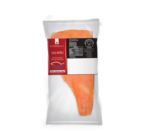 Filé Salmão Coho Komdelli 500/1000g Kg